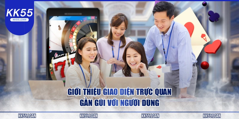 Giới thiệu trực quan về giao diện KK55