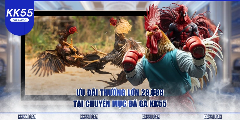 Ưu đãi thưởng lớn tại chuyên mục đá gà 